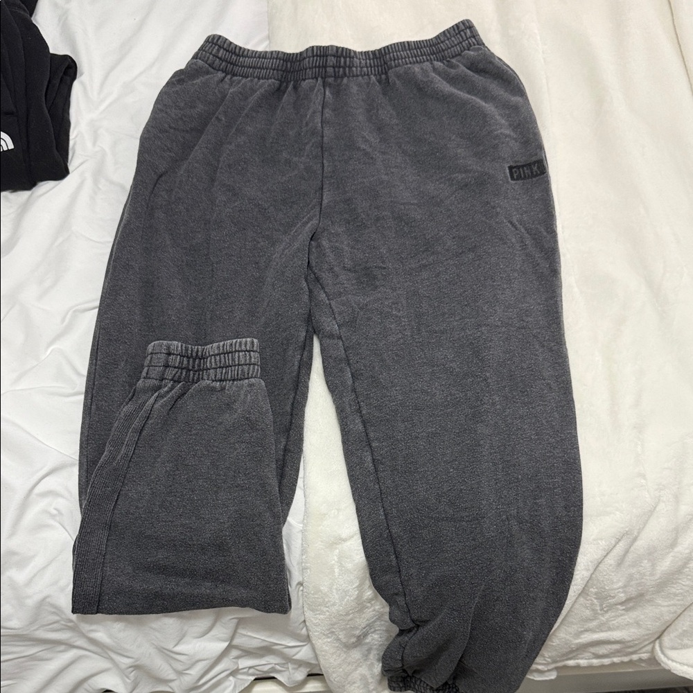 Victoria's Secret Pink Charcoal Joggers